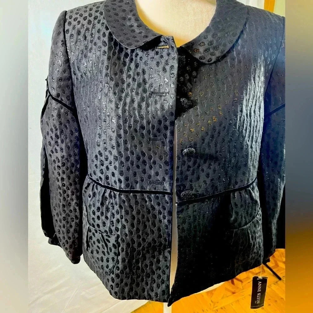 AnnKlein short blazer luxury new